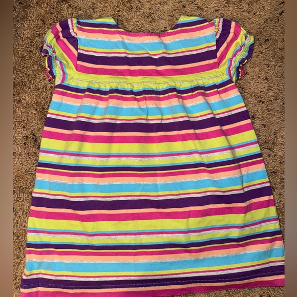 Hanna Andersson Girls Striped Dress Size 90 (3T) 100% Cotton - Picture 4 of 4